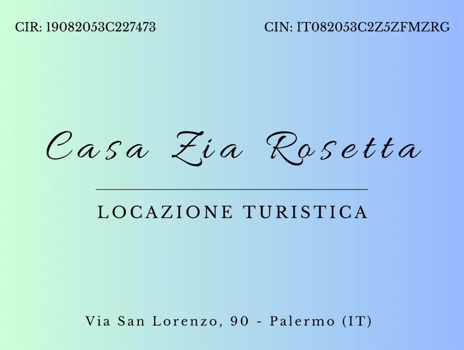 Casa Zia Rosetta Apartment Palermo Bagian luar foto